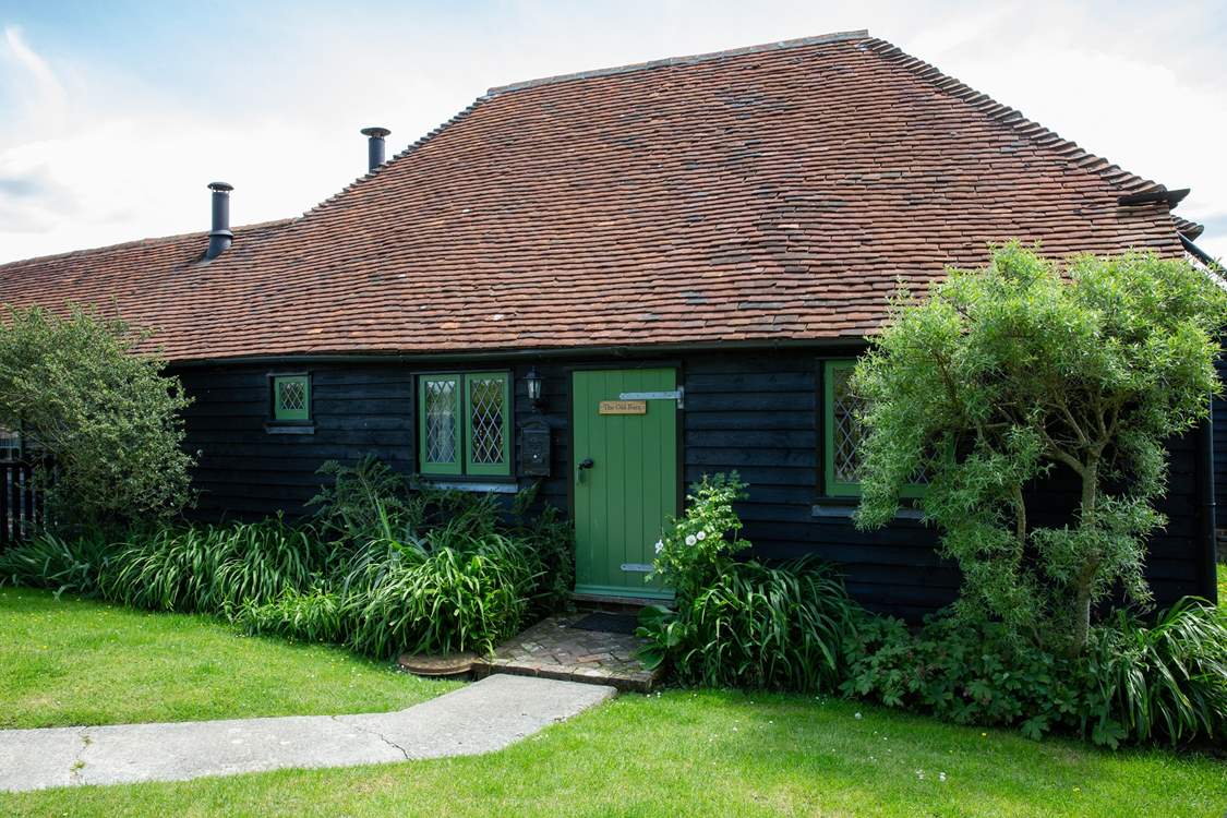 Entrance to The Old Barn.