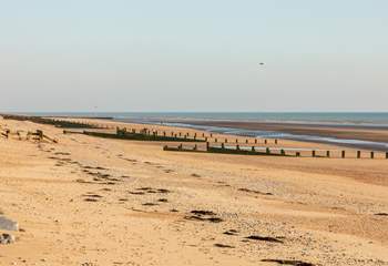 Camber sands is popular with visitors to Sussex.