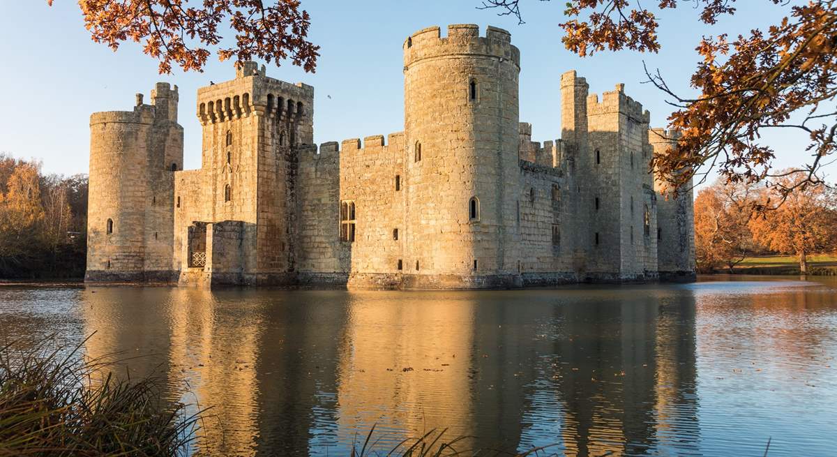 Enjoy a day at Bodiam Castle.