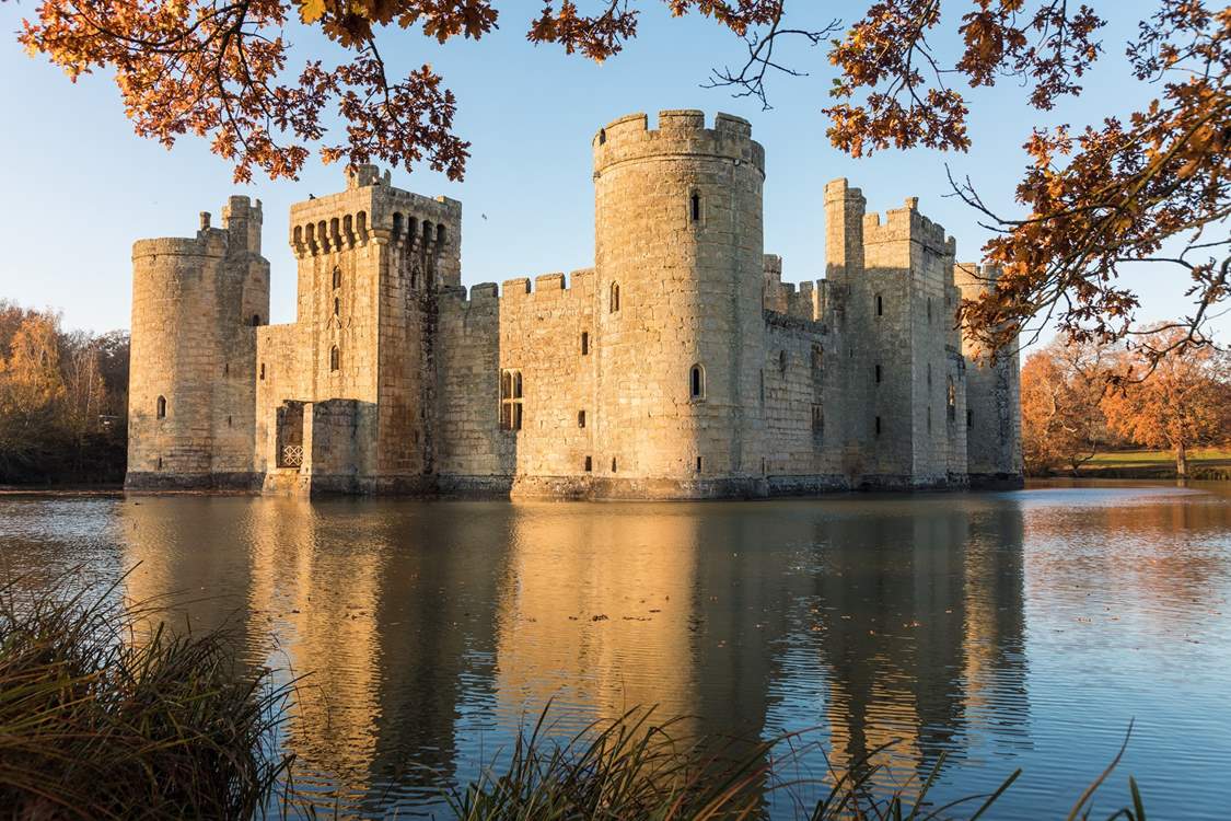 Enjoy a day at Bodiam Castle.