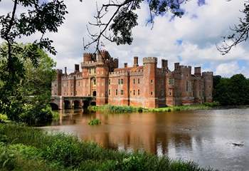 Visit Herstmonceux Castle Estate and enjoy woodland and the formal and themed gardens.