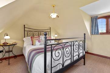 The bedrooms have windows on both sides where you can take in the views.