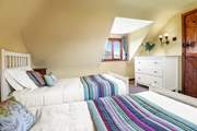 The comfortable twin room.