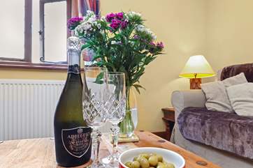 Time to get out the bubbles and nibbles.