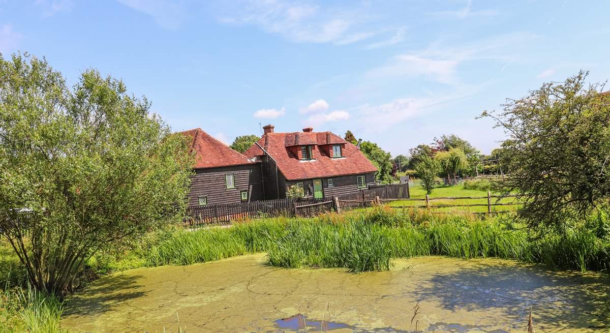 In the grounds of the farm is a large pond which attracts all types of wildlife and birds. Do take care with children.