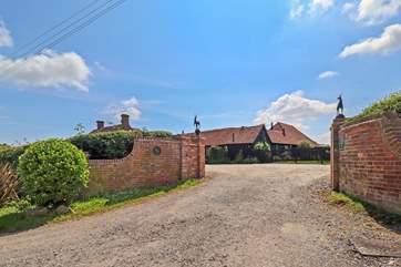 As you drive in there is a designated parking bay for The Coach House and additional parking is available nearby.
