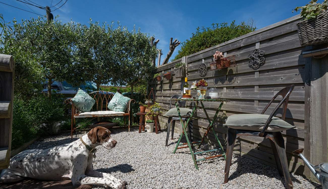 To the front of the cottage you will find your private terrace, a perfect sun-trap on those summer days.