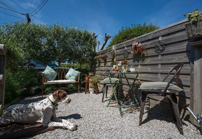 To the front of the cottage you will find your private terrace, a perfect sun-trap on those summer days.