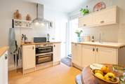 The kitchen/dining-room is modern and well-equipped for you to cook up a treat!