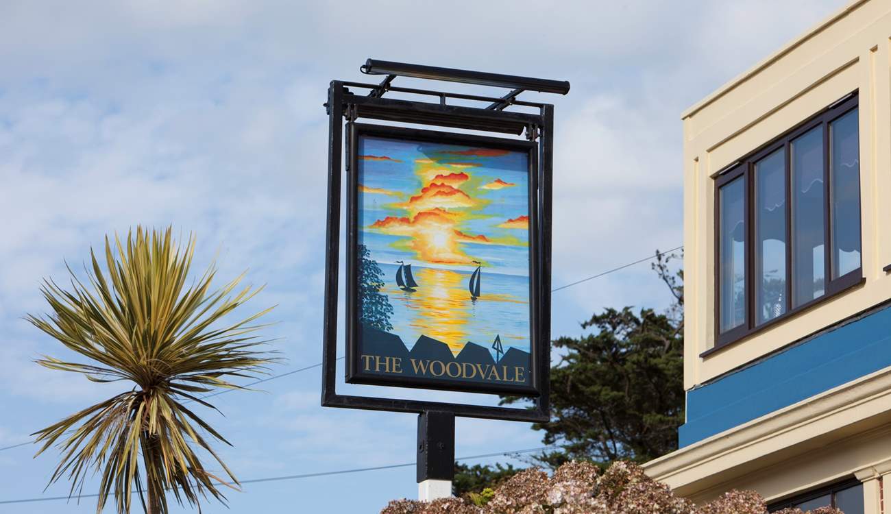 The Woodvale, a family friendly pub located on Gurnard seafront.