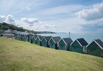Watch the boats sail by and take in Island life in Gurnard. 
