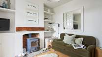 A cosy sitting-room perfect for an movie after a bust day exploring.