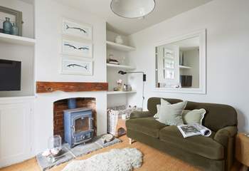 A cosy sitting-room perfect for an movie after a bust day exploring.
