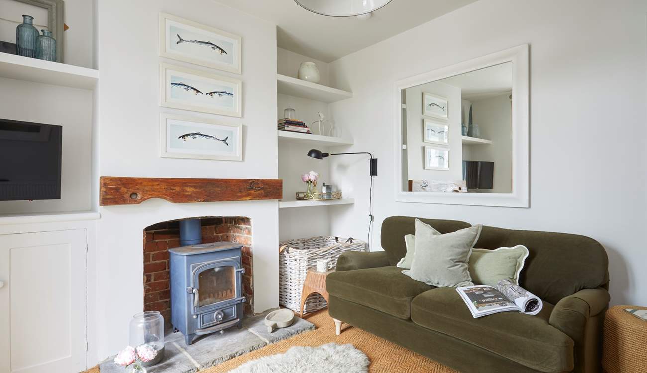 A cosy sitting-room perfect for an movie after a bust day exploring.