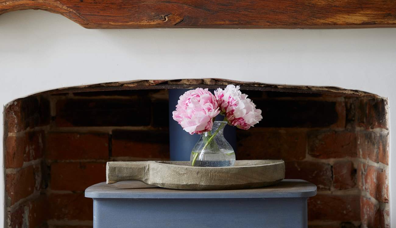 There are beautiful finishing touches throughout.