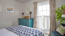 You will find modern and stylish interiors throughout this gorgeous cottage.