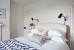 Bedroom 1 with cosy king size bed.