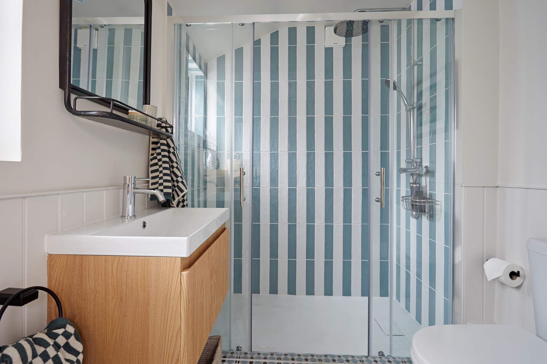The ground floor shower-room.