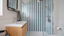 The ground floor shower-room.