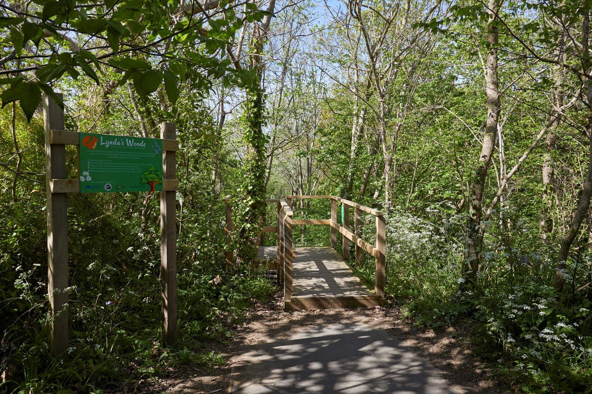 Just a short walk from the property is Lynda's Woods, a beautiful walk down to the 'secret beach'.