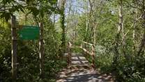 Just a short walk from the property is Lynda's Woods, a beautiful walk down to the 'secret beach'.