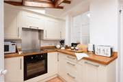 Everything you will need is close at hand in the kitchen.