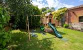 Little ones will simply love this play area! Please ensure they are supervised. Please note that as of November 2021, the play equipment is being moved just the other side of the fence, in to the owners’ garden but will still be easily accessible.  - Thumbnail Image