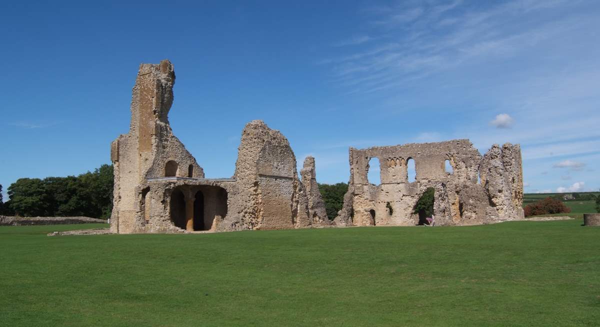 Sherborne is a short drive away and boasts two castles.