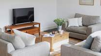 Relax in the cosy sitting area.