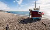 Watch the boats at Beer bringing in their daily catch. - Thumbnail Image