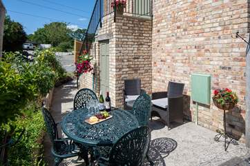 A charming and secluded spot to enjoy afternoon tea or something a tad tastier.