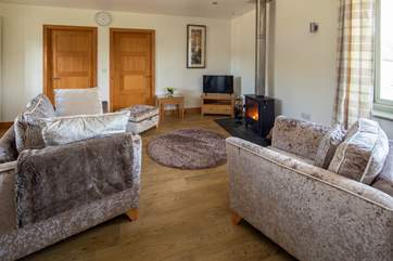 Cuddling up after a day of adventure is such a pleasure on these fabulous sofas.