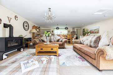 Open plan living at its best.
