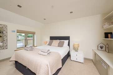 Cosy linens and soft colour schemes ensure you totally switch off.