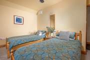 The twin bedroom.