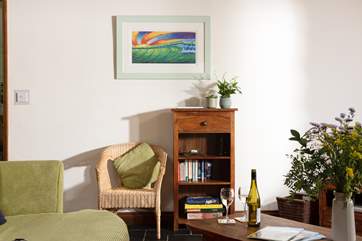 Choose a book and spend a peaceful afternoon here.