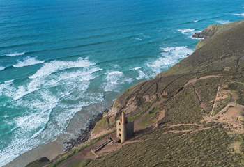 Enjoy the beautiful coast path in St Agnes.