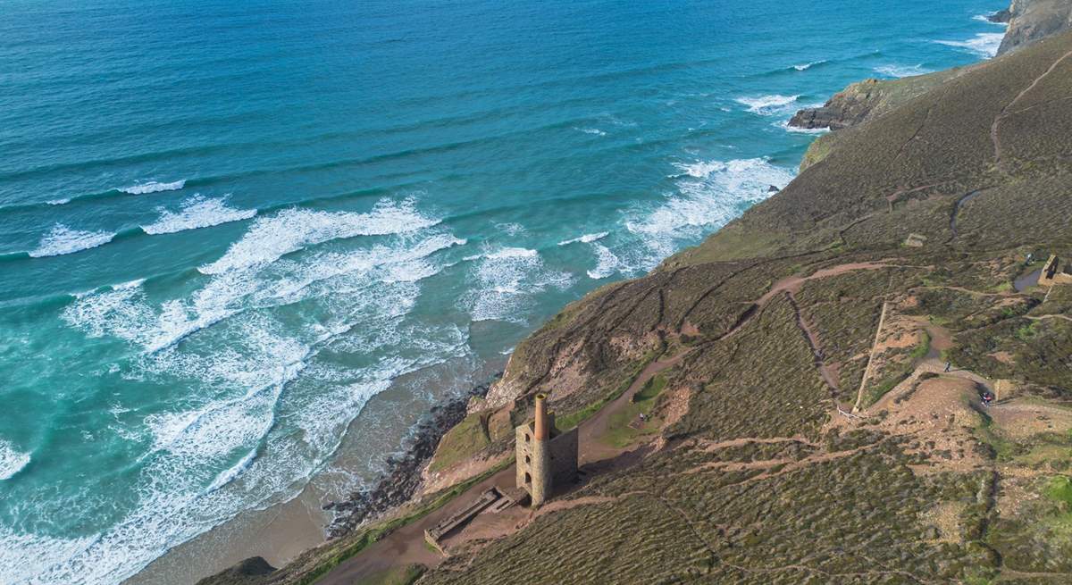 Enjoy the beautiful coast path in St Agnes.