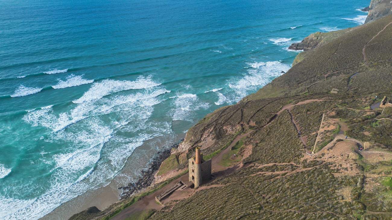 Enjoy the beautiful coast path in St Agnes.
