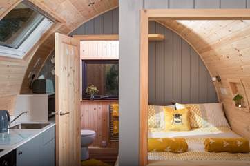 The idyllic space to rest your head after the day's adventure.
