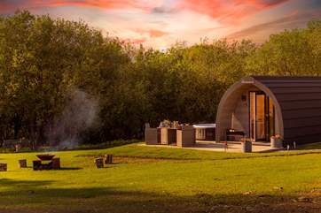 The dreamy set-up at Demelza.