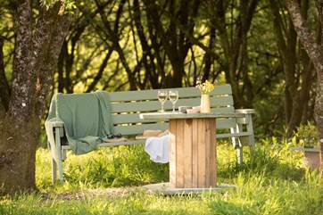 Peaceful afternoons sat in the sunshine with a good book and a glass of your favourite tipple... What a treat!