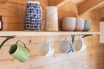 Stunning hand-made pottery by Julia Crimmen Ceramics.