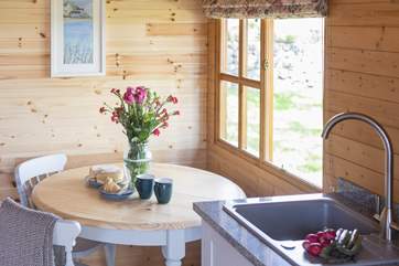 The perfect spot for a cup of tea and cake.