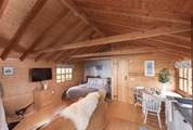 The open plan space allows the day to  effortlessly flow.