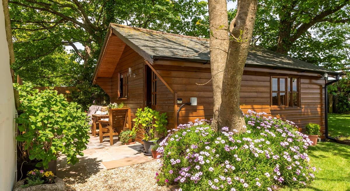 Your own private patio area to enjoy the afternoon sunshine.