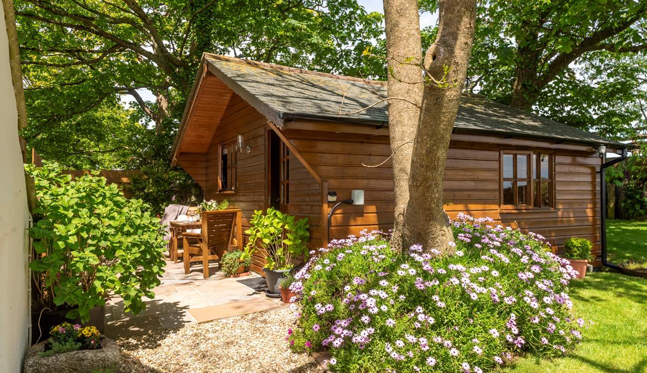 Your own private patio area to enjoy the afternoon sunshine.