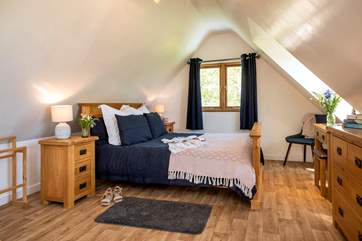 The gorgeous bedroom area.