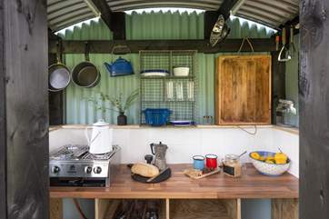 Here you'll find everything you'll need to cook delicious meals.
