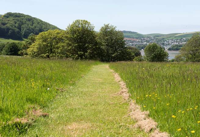 Enjoy hazy walks around the surrounding meadows.